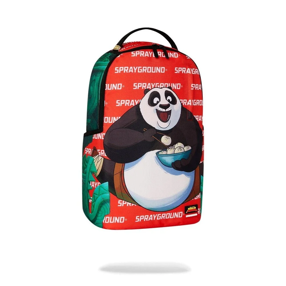 Sprayground Kung Fu Panda Po Split Dlxr B7517 Backpack Unisex Large Multi GBS190 - Picture 2 of 15